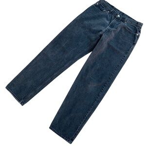Vintage Levi’s 550 Relaxed Fit Black Stonewashed Denim Jeans Size 36x34”